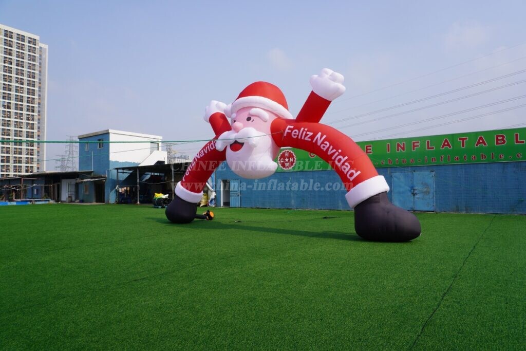 C1-278 Inflatable Santa Claus Arch