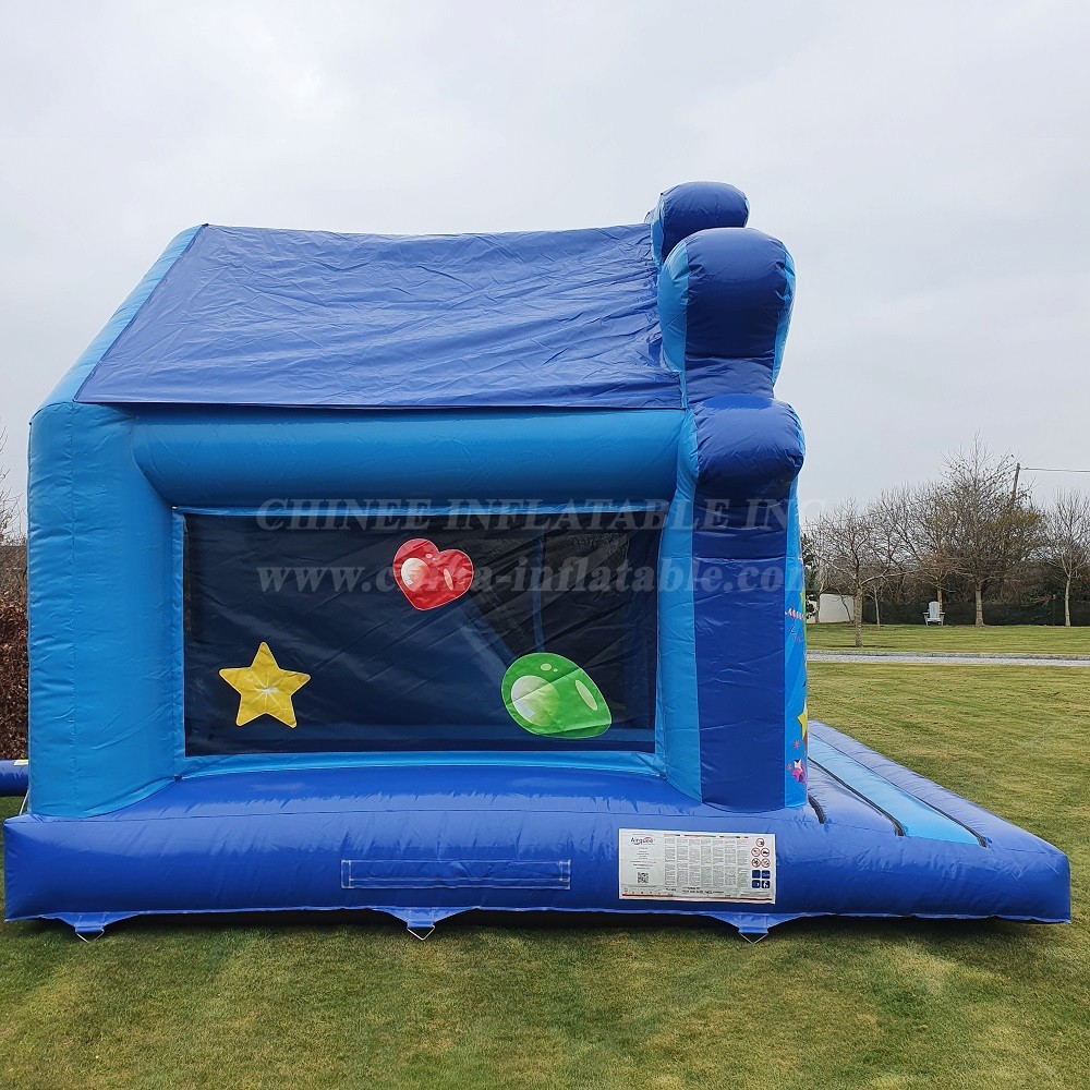 T2-4889 Party Bouncy Castle With Slide