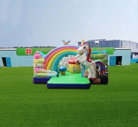 T2-4422 Einhorn Spielplatz für Kleinkinder