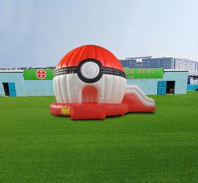 T2-4443 Pokémon Pokeball Hüpfburg mit Rutsche