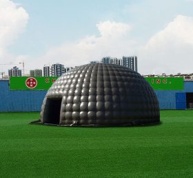 Tent1-4509 Schwarze aufblasbare Kuppel