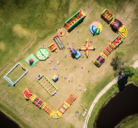 IS11-4025 Aufblasbarer Bereich Vergnügungspark Spielplatz im Freien