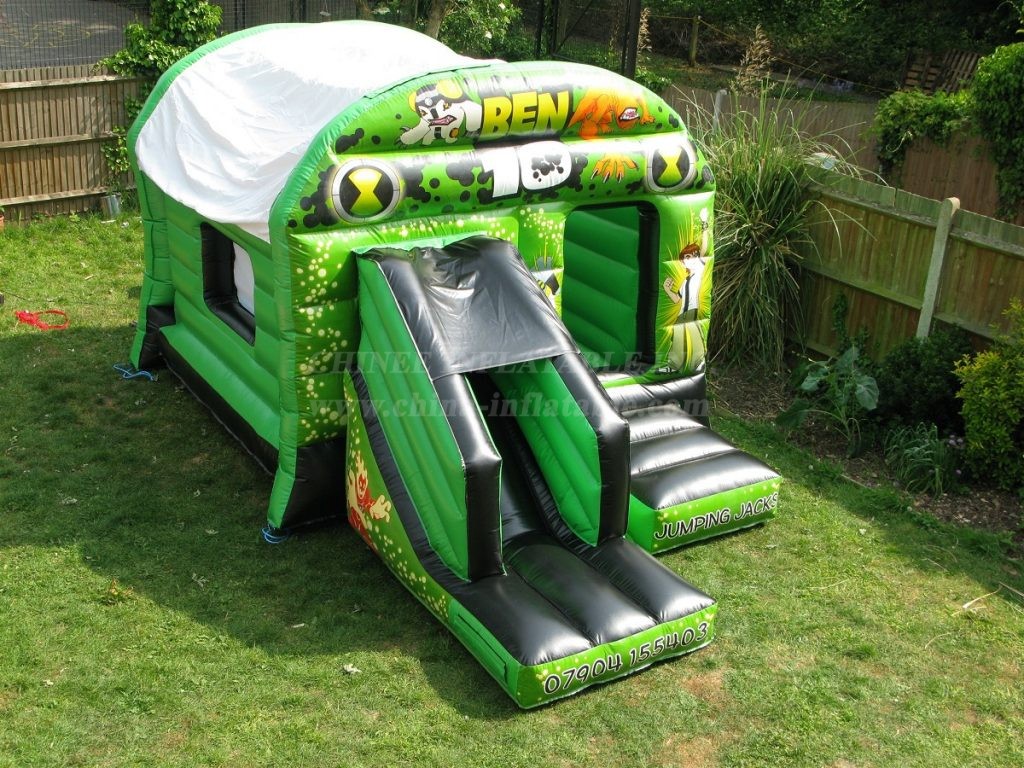 T2-4495 Ben 10 Bouncy Castle With Slide