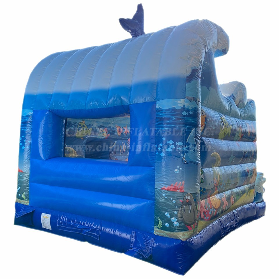 T2-4826 Ocean Shark Inflatable Combo