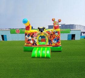 T2-4533 Mickey Mouse aufblasbares Trampolin