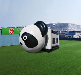 T2-4692 Big Face Panda Bouncing Haus