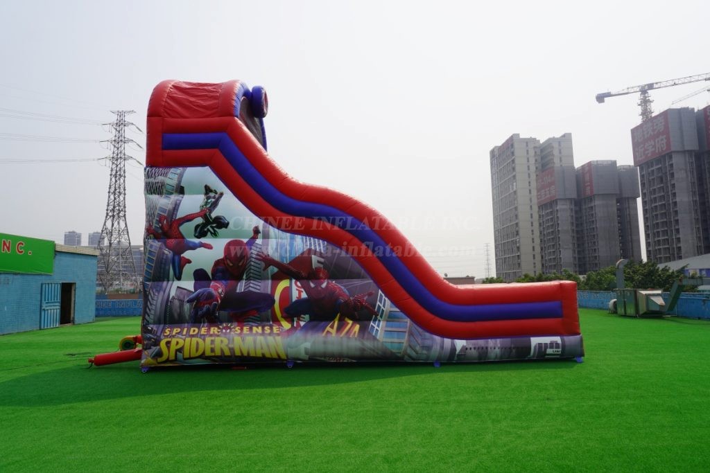 T8-4243 Spider-Man Inflatable Slide