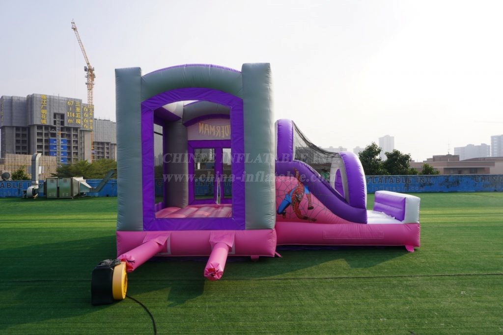 T2-6009 Spider-Man Bouncy Castle With Slide