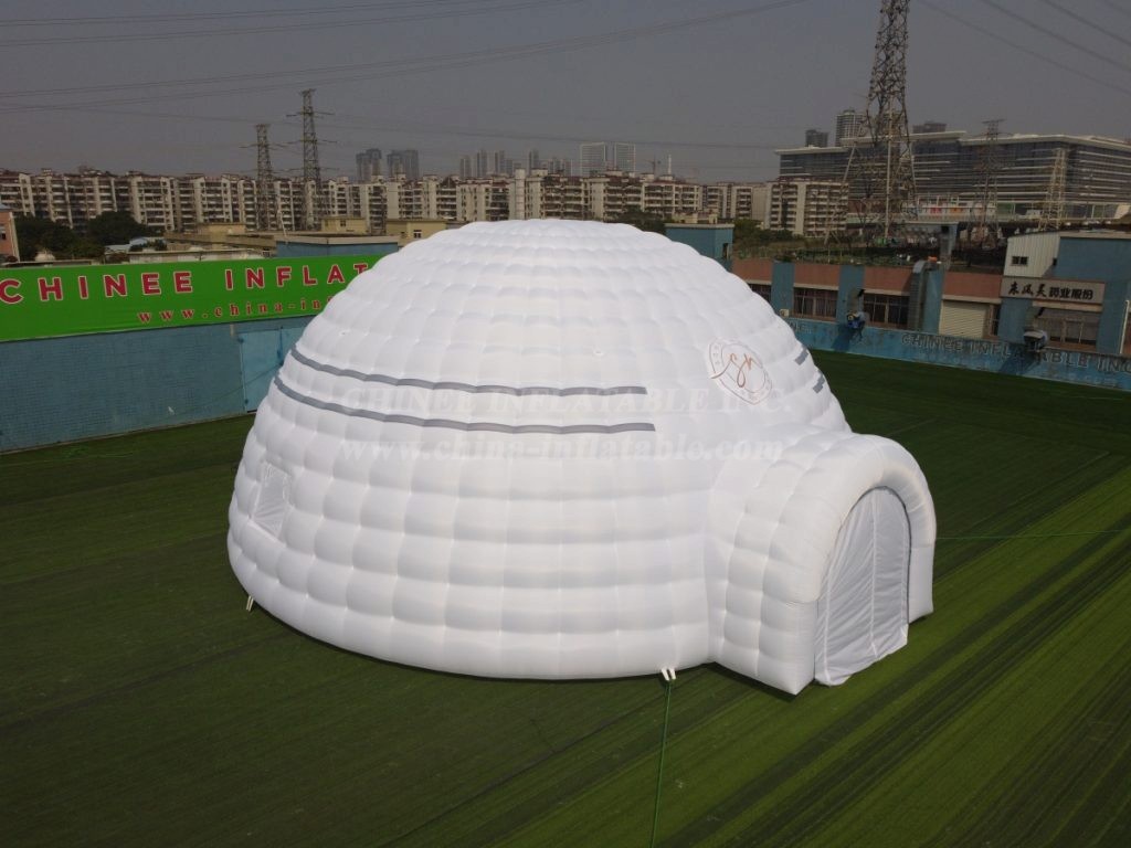 Tent1-5100 Customizable 10M Inflatable Dome Tent