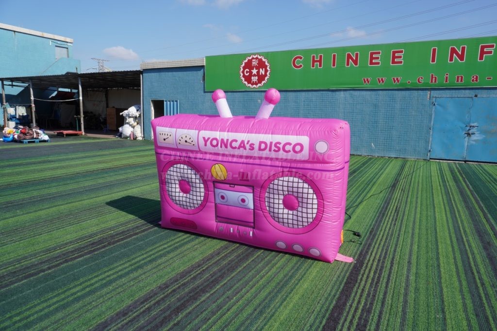S4-529 Inflatable Pink Radio