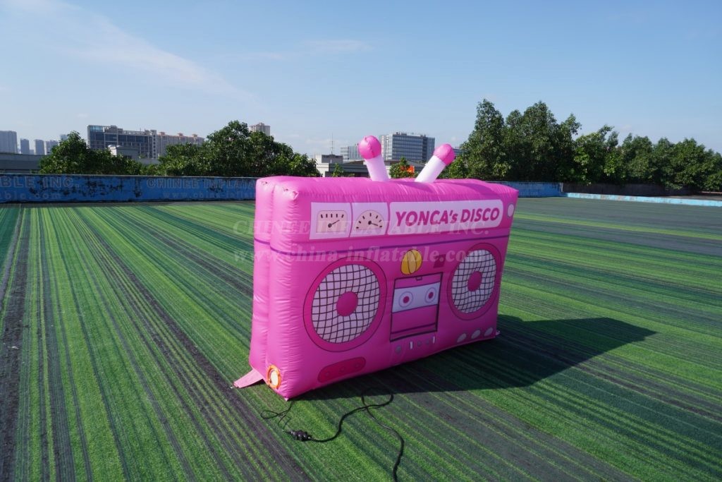 S4-529 Inflatable Pink Radio