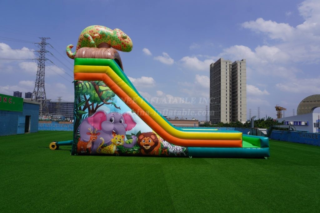 T8-562B Chameleon Inflatable Slide