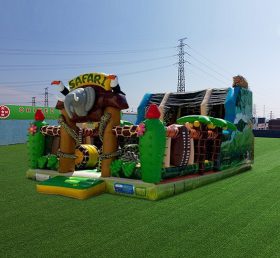 T6-1126 Aufblasbare Jungle Funcity