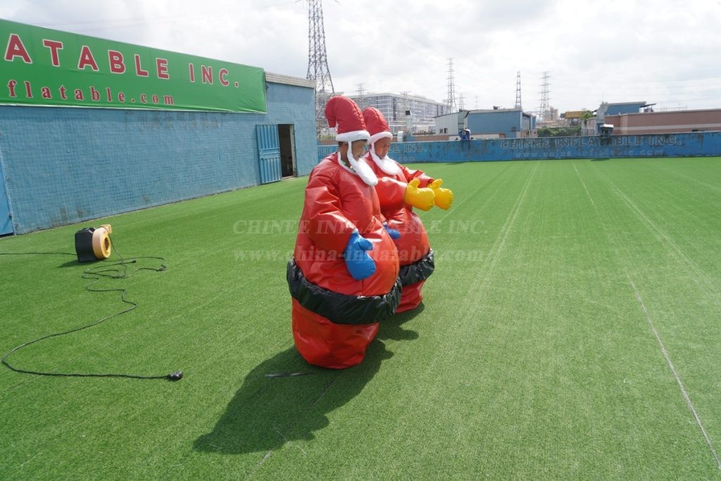 T11-661 Santa Claus Inflatable Sumo Suit