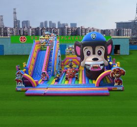 T6-1159 Paw Patrol aufblasbares Spielhaus