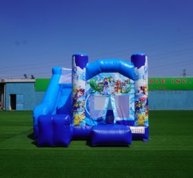 T2-3226X Pokémon theme bouncy castle wi...