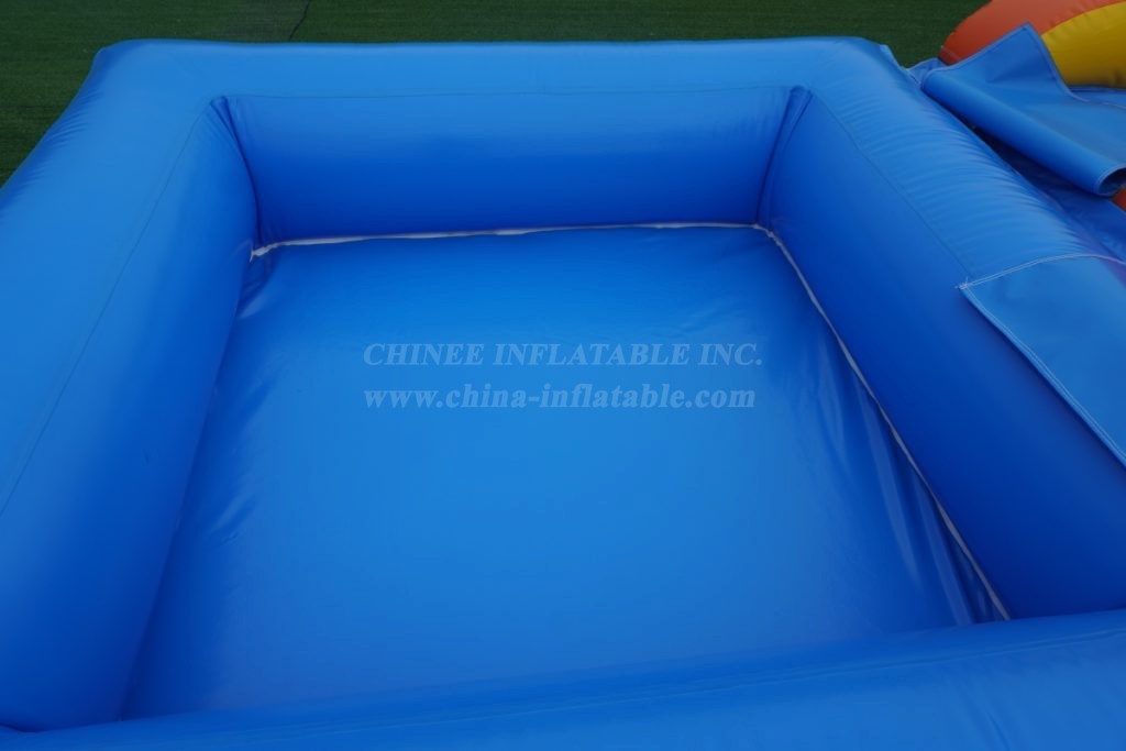 T2-8005 Inflatable Castle Slide & Pool