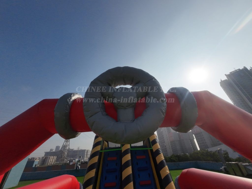 T7-1373 Toxic Inflatable Obstacle Course