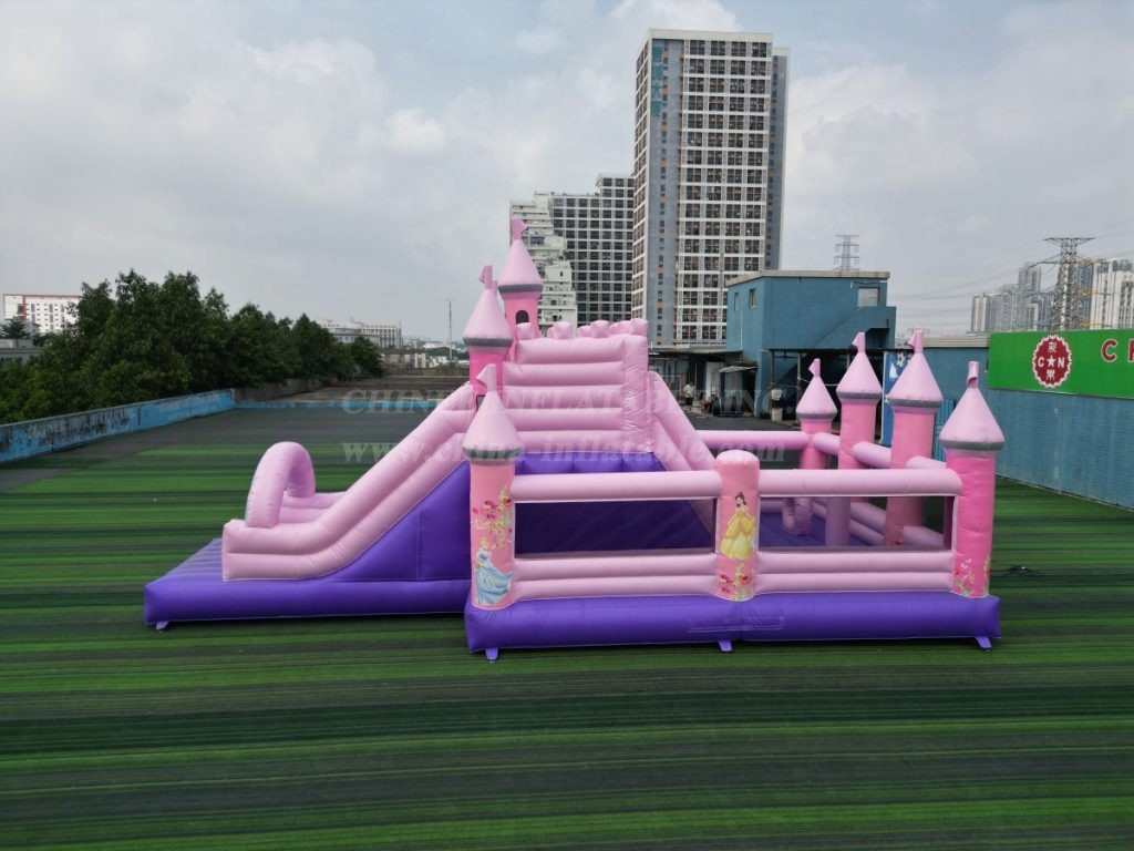 T2-8391 Princess Parties Inflatable Castles