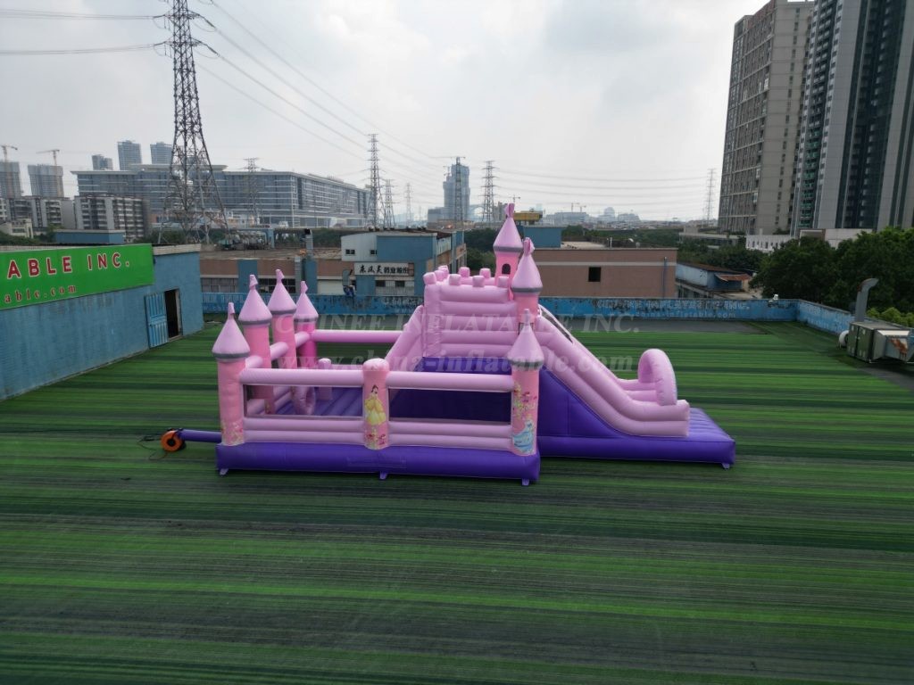 T2-8391 Princess Parties Inflatable Castles