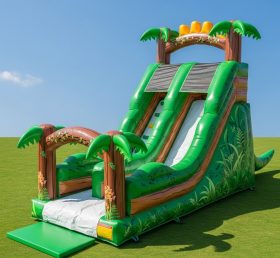 T8-8147 Dinosaur Theme Inflatable Dry Sl...