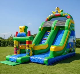 T8-8197 Lego Theme Inflatable Dry Slide