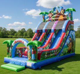 T8-8206 Masha And The Bear Theme Inflata...