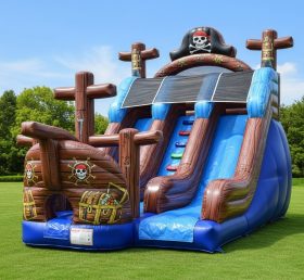 T8-8258 Pirates Theme Inflatable Dry Sli...