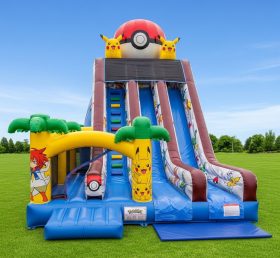 T8-8272 Pokemon Theme Inflatable Dry Sli...