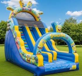 T8-8312 Spongebob Theme Inflatable Dry S...