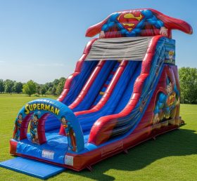 T8-8325 Superman Theme Inflatable Dry Sl...