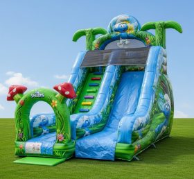 T8-8351 The Smurfs Theme Inflatable Dry ...