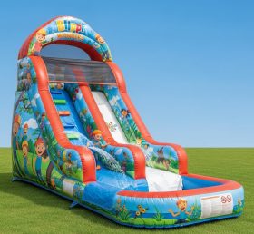 T8-8415 Blippi Wonders Theme Inflatable ...