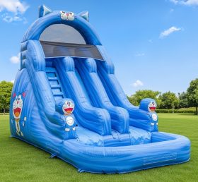 T8-8416 Blue Cat Theme Inflatable Water ...