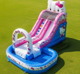 T8-8622 Hello Kitty Theme Inflatable Wat...