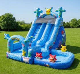 T8-8680 Pokemon Theme Inflatable Water S...