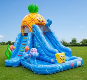 T8-8702 Spongebob Theme Inflatable Water...