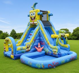 T8-8706 Spongebob Theme Inflatable Water...