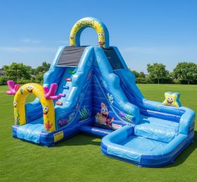 T8-8708 Spongebob Theme Inflatable Water...