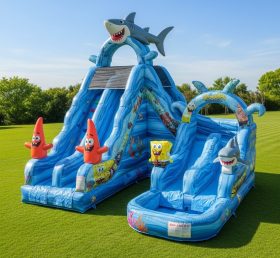 T8-8709 Spongebob Theme Inflatable Water...