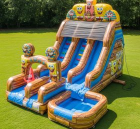 T8-8710 Spongebob Theme Inflatable Water...