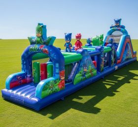 T7-3652 Pj Masks Inflatable Obstacle Cou...