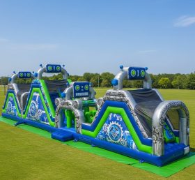 T7-3659 Robot Inflatable Obstacle Course...