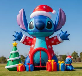 C1-775 Lilo & Stitch Christmas Inflatabl...