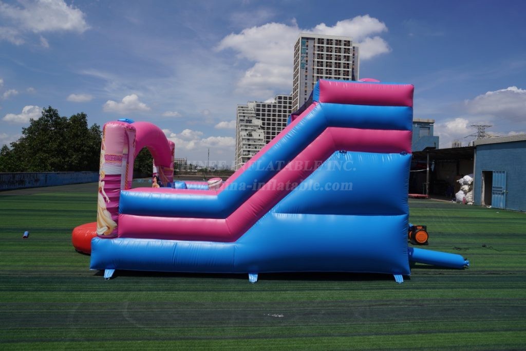 T2-4464C Disney Princess Theme Inflatable Combos