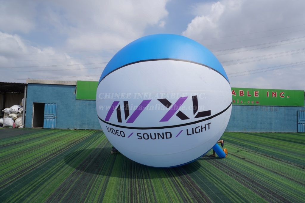 B2-24B Inflatable Basketball Shape Balloon
