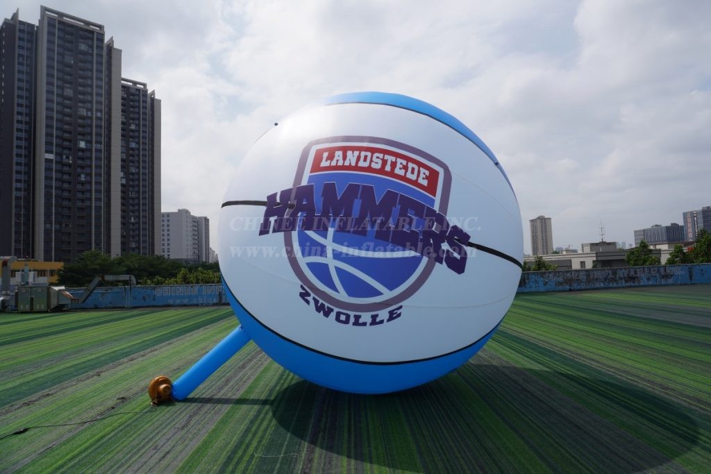 B2-24B Inflatable Basketball Shape Balloon