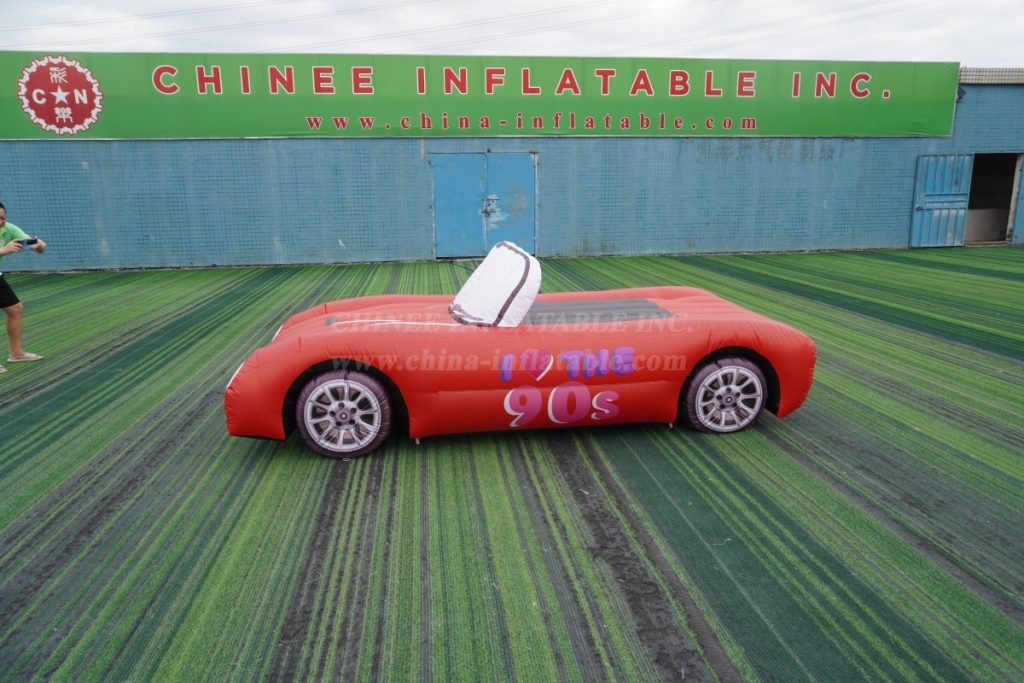 T2-5200 Inflatable Red Sports Car