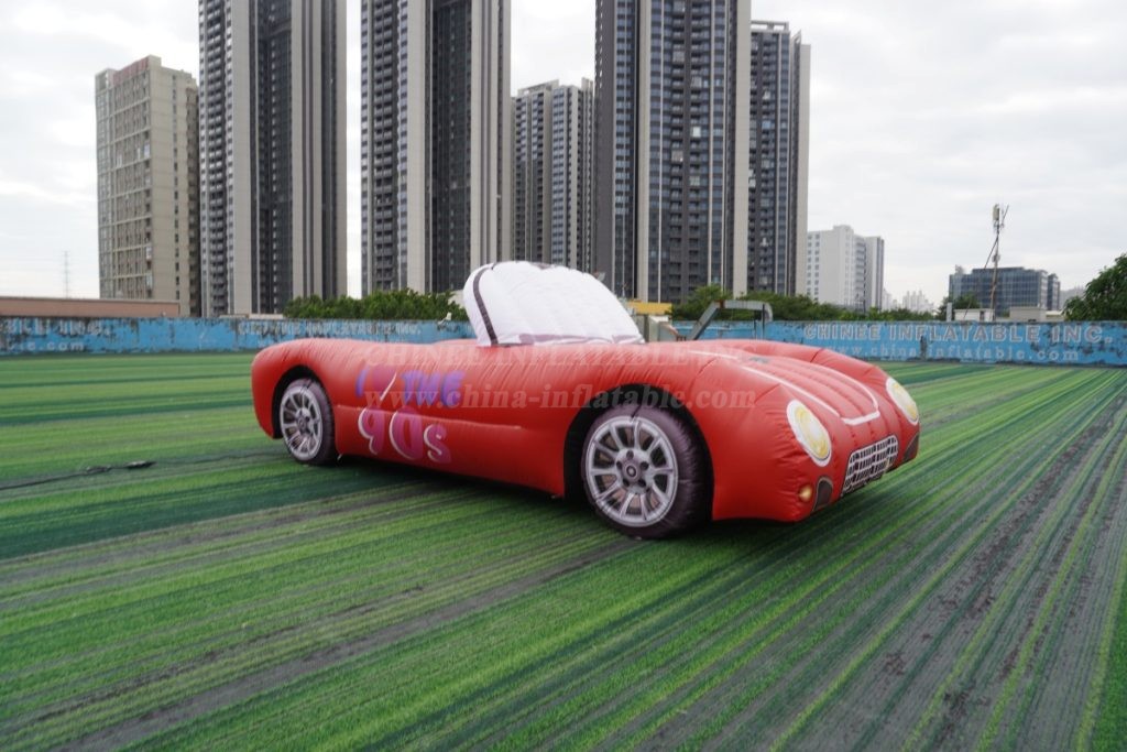 T2-5200 Inflatable Red Sports Car