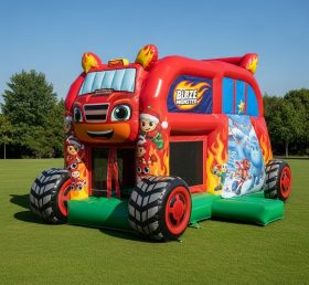 T2-8583 Blaze Monster Inflatable Bouncer